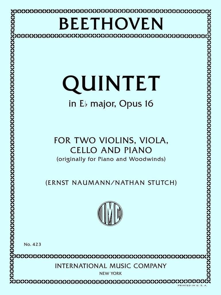 Quintetto Mi B Op. 16